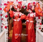 Floriana Blossoms Stilt Walkers